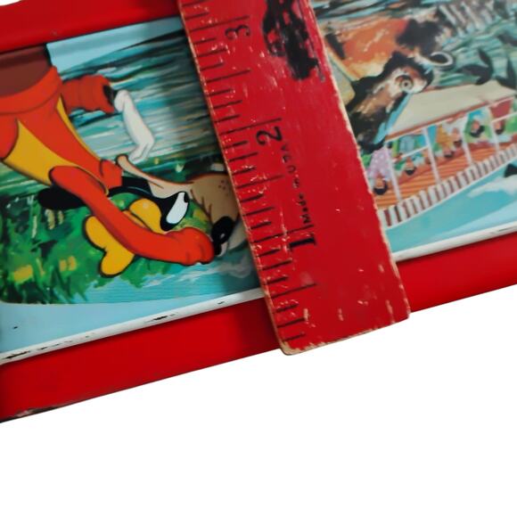 🎢 Walt Disney Metal Lunchbox | Aladdin | Double-Sided | Lunchbox ONLY - Picture 14 of 16